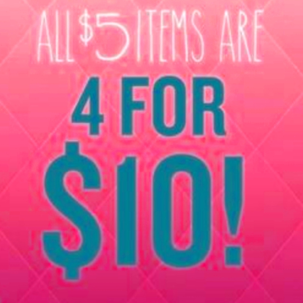 Super Sale on $5 items!!!